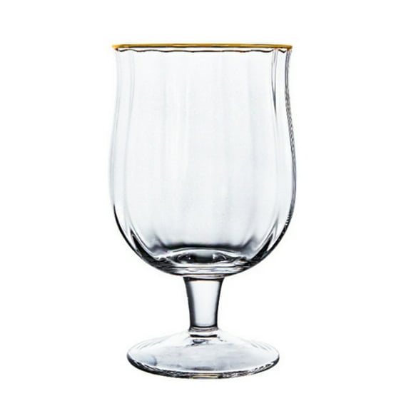 Jesscasday Hand-Making Cocktail Cups Glass Champagne Cups Milkshakes Ice Cream Dessert Cup