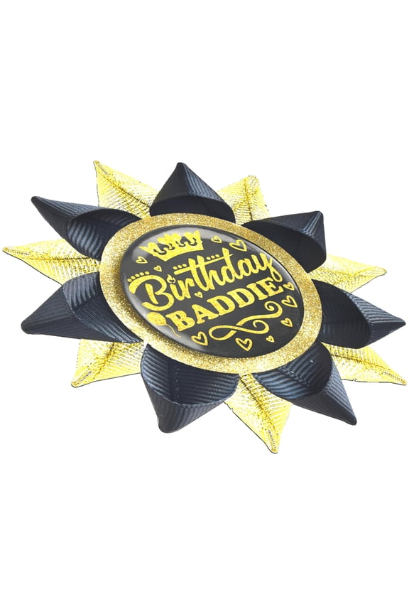 Happy Birthday Party Supplies Decorative Ribbon Badges Pin For Kids and Adults