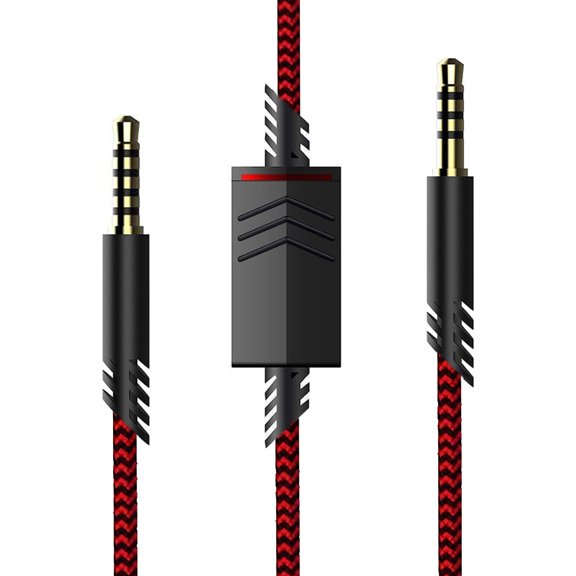 Jesscasday Heavy Duty Headsets Cable Featuring AntiTangle Design Clear Sound for A10/A40