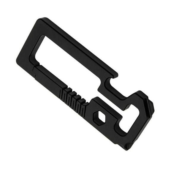 Jesscasday Heavy Duty Keychains Clip with Bottle Opener Screwdriver Outdoor Tool