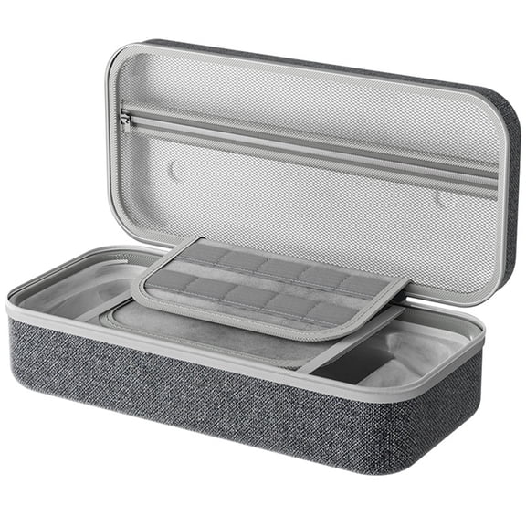 Jesscasday Heavy Duty Shell Case Multiple Compartment Gaming Accessory for ROG Consoles