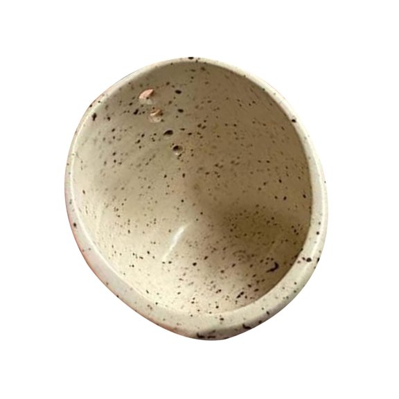 Jesscasday Herbal Leaf Peeling Bowl 4 Holes Herb Stripper Bowl Kitchen Tool Vegetable Leaf Remover Cooking Gift for Chefs
