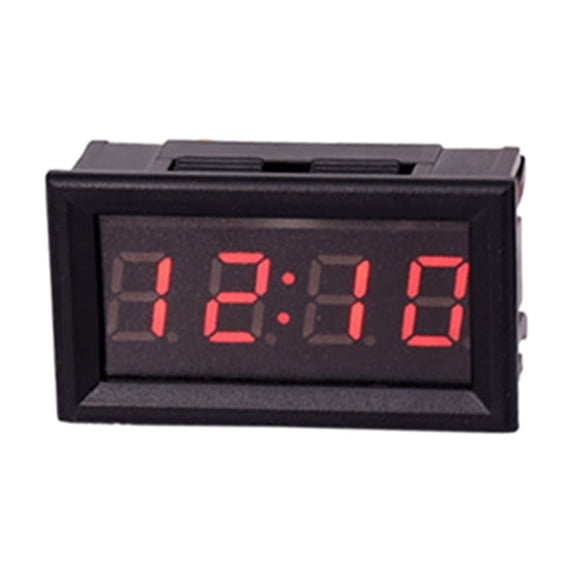 Jesscasday High Accuracy Clock Module Power-Off Memory Function 24h LED Digital Display