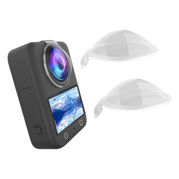 Jesscasday High Clear Protective Shield For OSMO360 Action Cameras Quick Detach Design