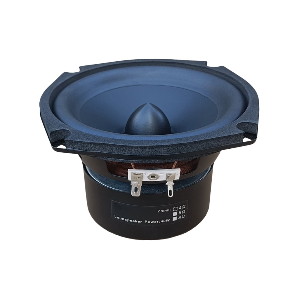 Jesscasday High Performances 5.25" Square Bass Speaker HiFi Tuned Design Metal Structure For Music Studio