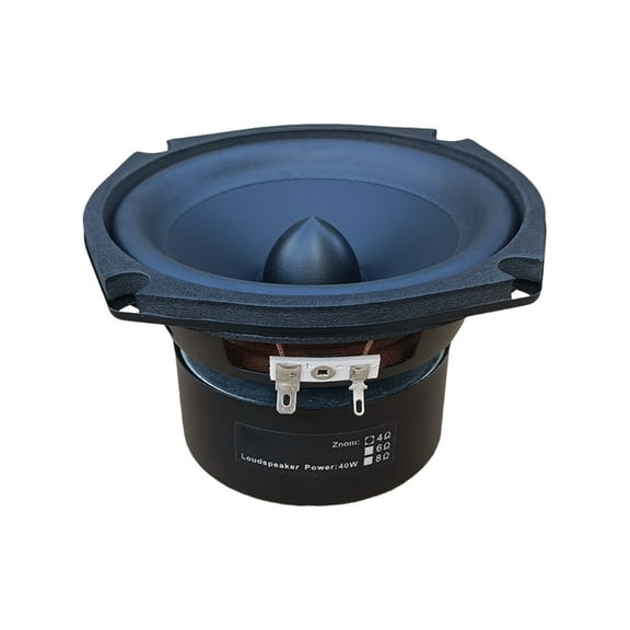Jesscasday High Performances 5.25" Square Bass Speaker HiFi Tuned Design Metal Structure For Music Studio