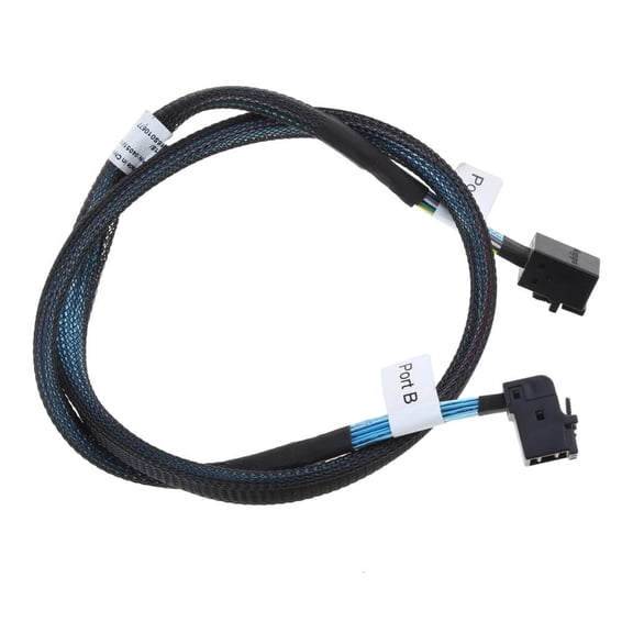 Jesscasday High Speed SFF 8643 to SFF 8643 Adapter Cable Universal Female Female Connector