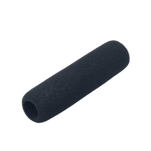 Jesscasday Higher Density Black Sponge Foam Interview Microphone Windscreen Shrinkage Sponge Cover Handheld Stage Mic Windscreen