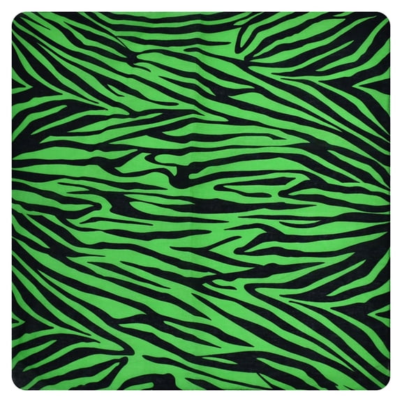 Jesscasday Hiphop Zebras Striped Square Head Scarf Cycling Face Mask Bandana Head Wrap