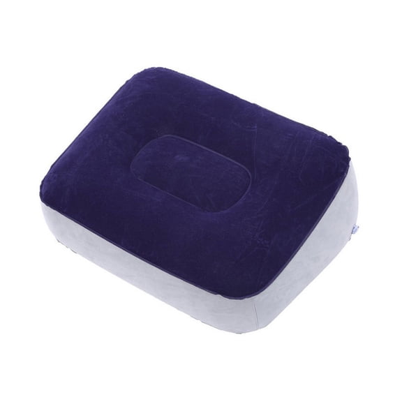 Jesscasday Inflatable Foot Rest Pad Portable Travel Footrest Pillow PVC Feet Mat Pads for Children Kid Plane Train Bed Car