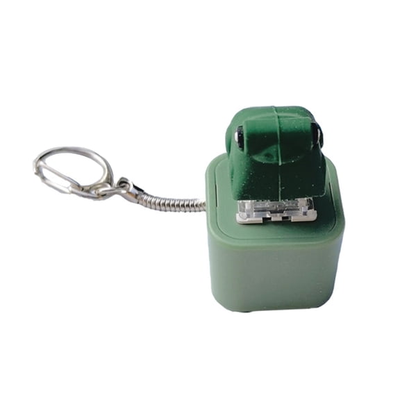 Jesscasday Interactives Frogs Shaped Keychains Stress Reliever Press Button Sound Light Fun