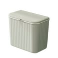 thumbnail image 1 of Jesscasday Kitchen Trash Can Wall Mounted Garbage Basket Wall Mounted Trash Bin with Lid, 1 of 17