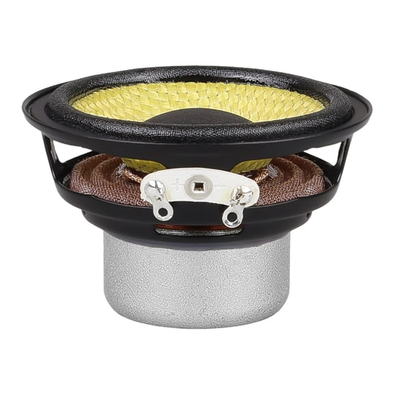 Jesscasday Large Power 15W 4 Ohm 2inch Speaker Double Magnetic System for Clear Sound Use