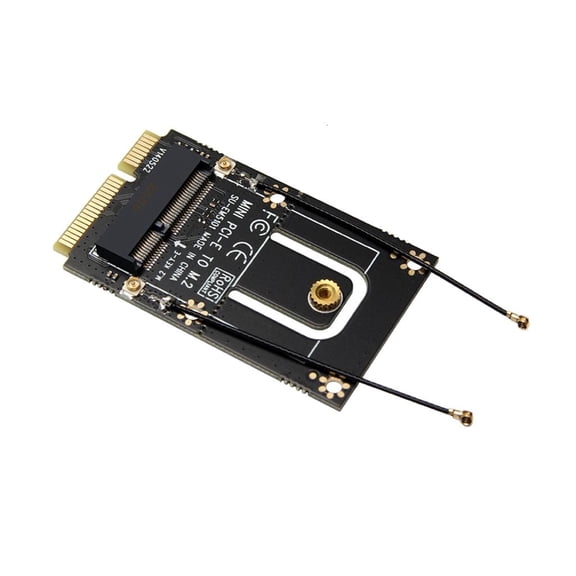 Jesscasday M.2 NGFF Wifi Adapter M2 Ngff Key A+E to Mini Pcie Pci Express Wifi Wireless Network Card