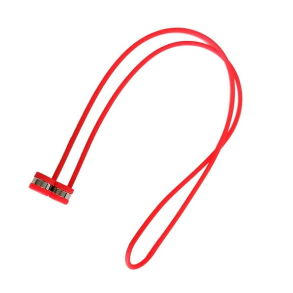 Jesscasday Magnetic AntiLoss Neck Strap for Wireless Earbuds Secure Hold Silicone Lanyard