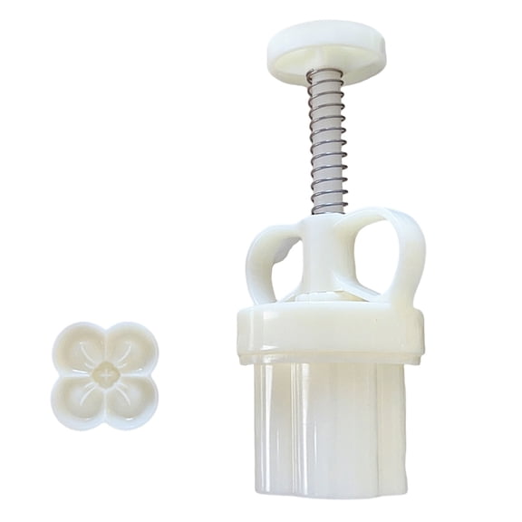 Jesscasday MidAutumn Festival Moon Cake Maker 3D Fragrans Shape Moon Cake Molds Cookie Stamp Hand Press Cookie Dessert Cutter