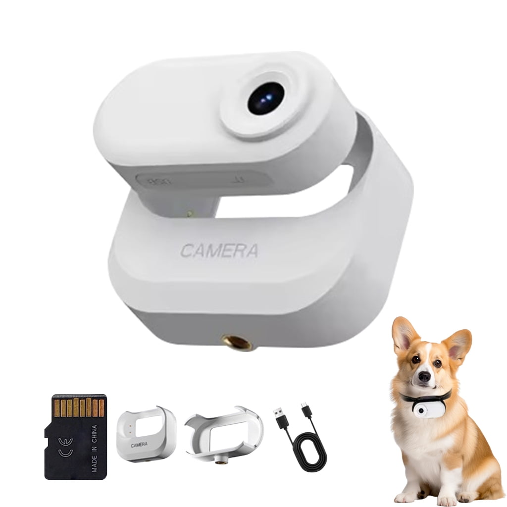 Jesscasday Mini Body Camera PC Webcam Function tWIN Batteries For Delivery Riders Bloggers
