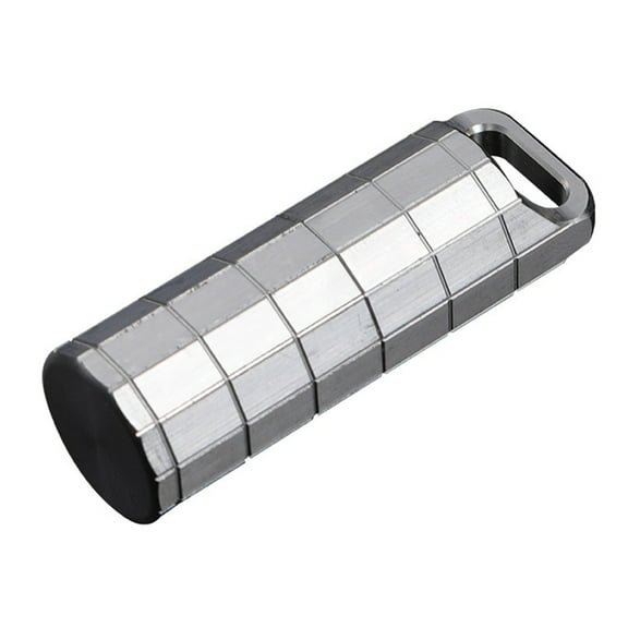 Jesscasday Mini Watertight Titanium Alloys Pills Container Travel Medicine Can AntiScratch