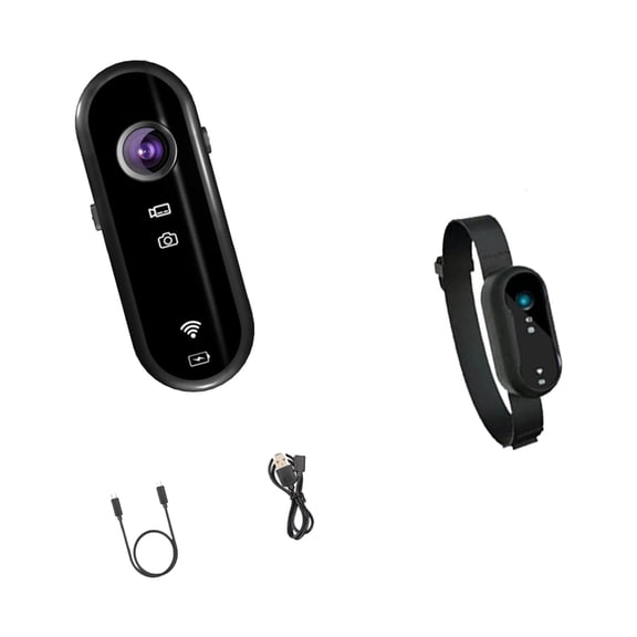 Jesscasday Miniature Impermeable Adventure Camera 600mAh Long Battery Life Cycling Diving Recording Device