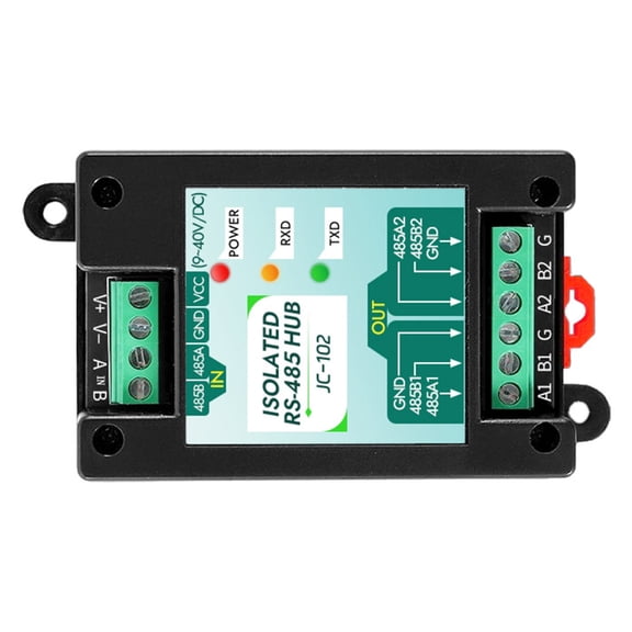 Jesscasday Modbus-RTU Communication Module Data Interface Conversion Processor RS485 System