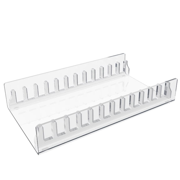 Jesscasday Modern Acrylic Game Storage With Dedicated Slots For 12 Console Game Cartridges