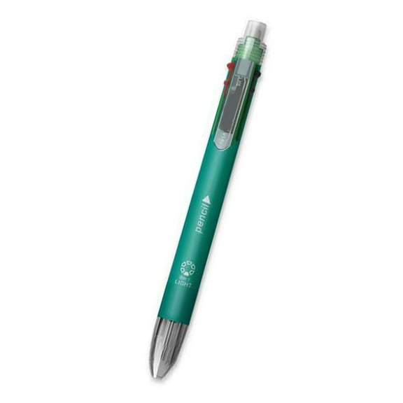 Jesscasday Multifunction Multicolored Pen with 0.7mm Automatic Pencil, 5 Color-in-1 Pen