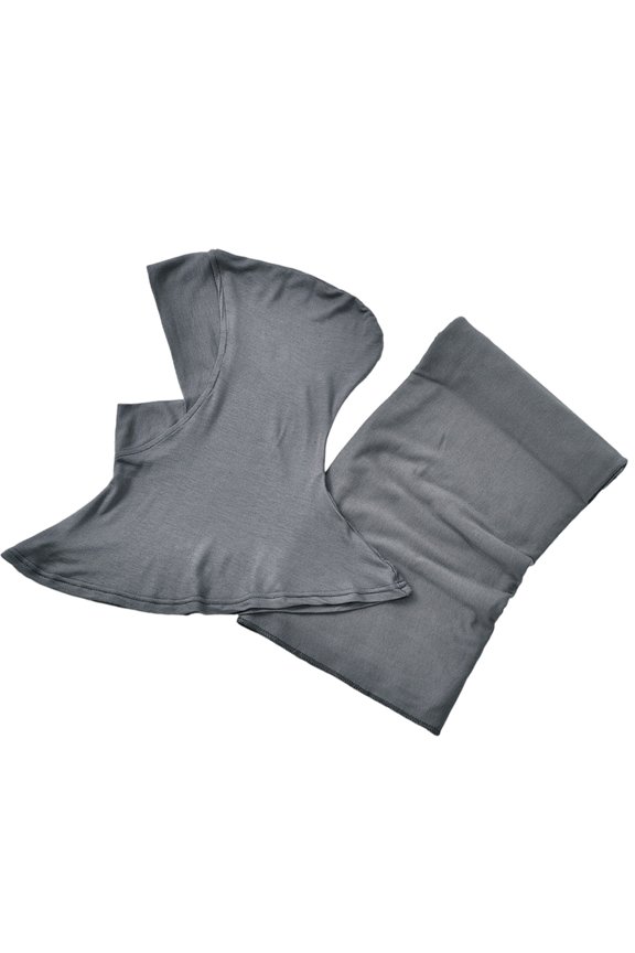 Multifunctional Women's Hijab Head Wrap for Islamic Celebrations and Everyday Comfort Solid Color Headscarf Shawl Set