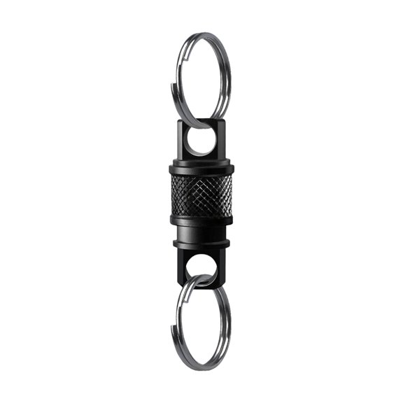 Jesscasday Multipurpose Rotating Carabiner Clip Keychain Charm Keyring Hook Metal Texture for Key Tool and Outdoor Equipment