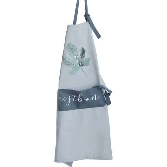 Jesscasday Nordic Apron with Pocket for Home Kitchen Cooking Oil Proof Splashing Cake Bake Coffee Milk Tea Shop Breathable Aprons