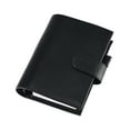 thumbnail image 1 of Jesscasday PU Leather Binder Journal Refillable Notebook with Pen Slot Card Holder Receipt Pocket Zippered Cash Bag for Women Men, 1 of 20