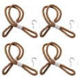 thumbnail image 1 of Jesscasday Pack Of 4 Versatility Curtain Rope Curtain Tiebacks Suitable For Medium And Thin Curtains In Homes Or Offices Space, 1 of 20