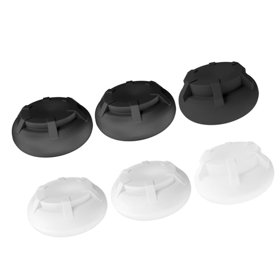 Jesscasday Pack Of 6 Controller Silicone Grip Caps Twin Height Design Anti Slip Protective