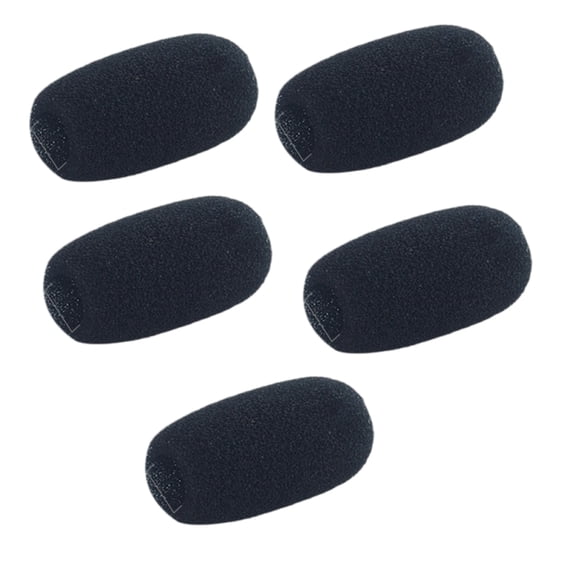 Jesscasday Pack of 5 Professional Microphone Sponges Covers Windshields for Clear Recording