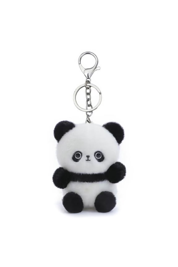 Panda Keyring Plush Keychain Stuffed Keychain Bag Pendant Cute Panda Keychain