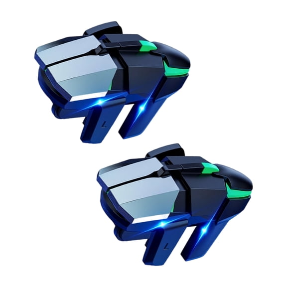 Jesscasday Phone Triggers 4/6 Finger Aim Button Gamepad Joysticks Button