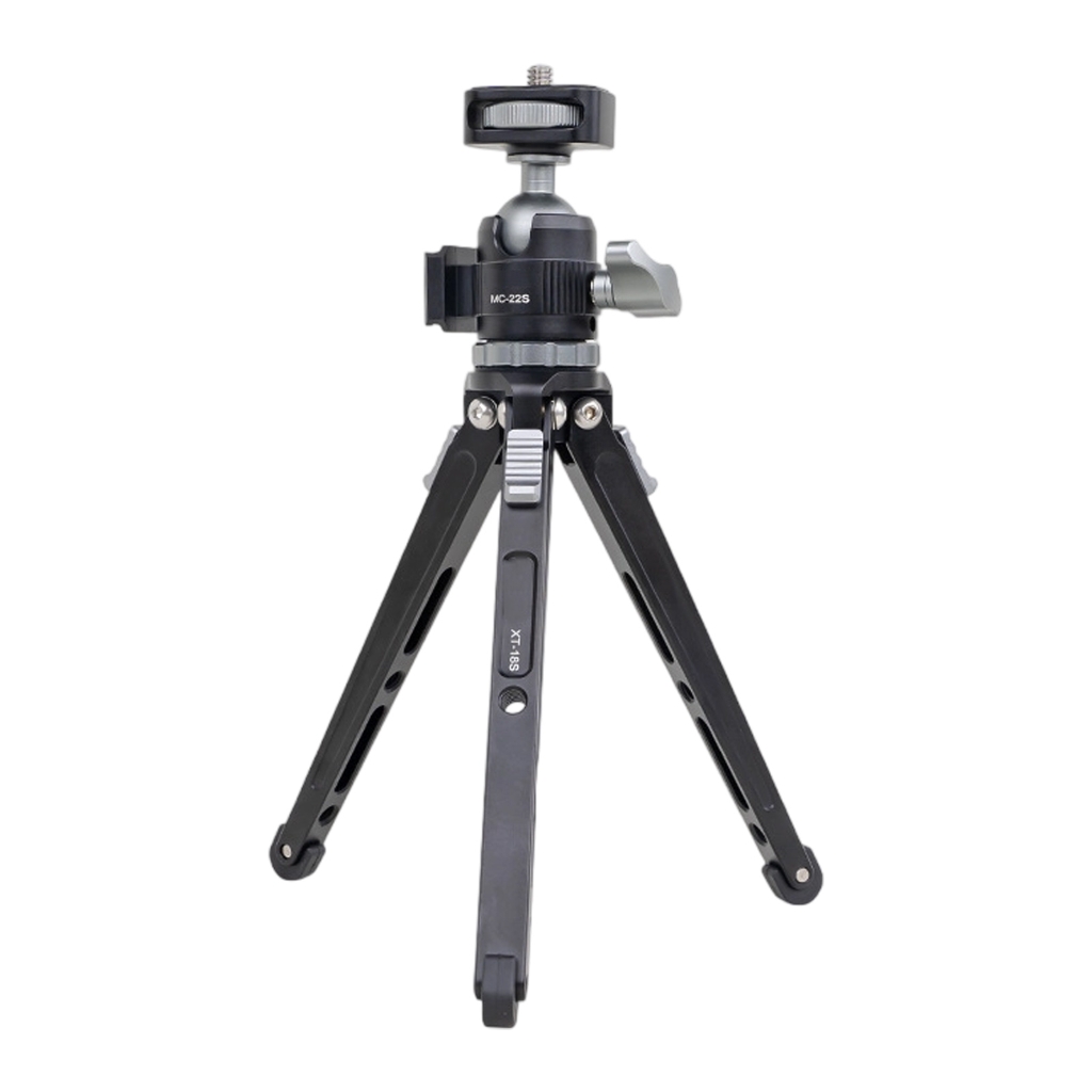 Jesscasday Phone Tripod Portable Webcam Stand Tripod Phone Holder Extendable Tabletop