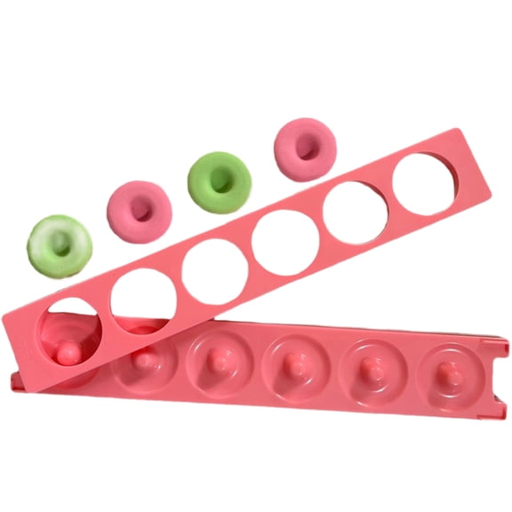 Jesscasday Plastic Biscuit Cutter Almond Walnut Moulds Nonstick Dessert Molds Kitchen Baking Accessory Present for Baking Lover