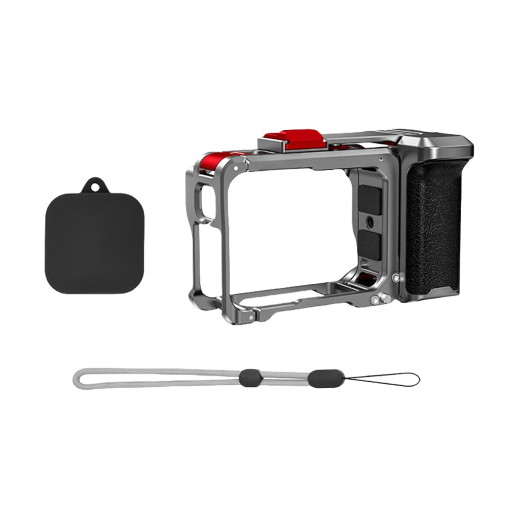 Jesscasday Portable Aluminum Camera Stabilizer Quick Release Cage Action Camera Expansion