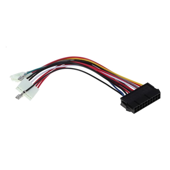 Jesscasday AT PSU Converter Cable 20Pin Atx to 2x 6Pin Female Port Connector Cable 20CM