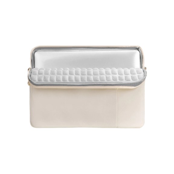 Jesscasday Practical Computer Cover Laptop Case With Resilient Detachable Cushion Segment Water Resistant Multiple Purpose