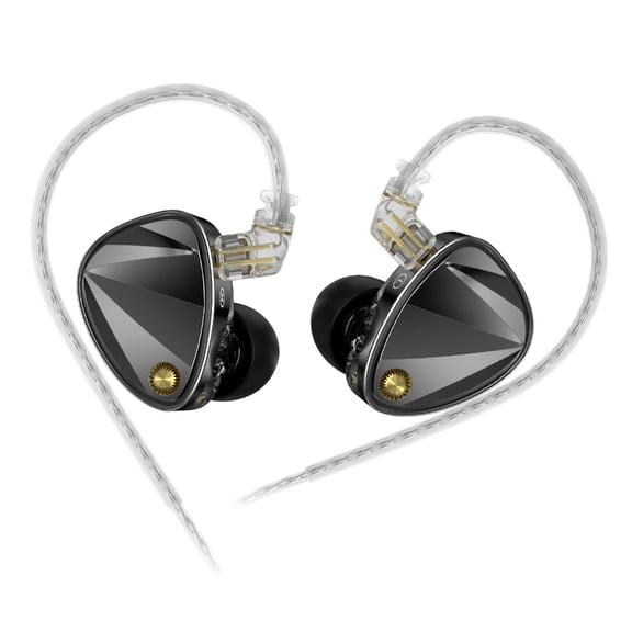 Jesscasday Premium Audiophiles Earphones With Triple Driver Configuration 360 Adjustable Ear Cups Professional Acoustics Tuning Technology