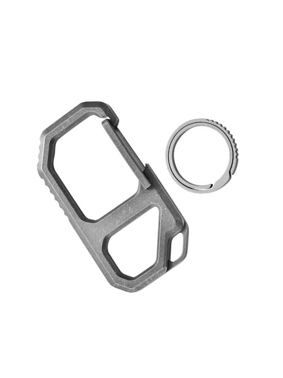Premiums Titaniums Keychains Tool with Multifunctional for Outdoor Camping Hiking and Everyday Carry Essential