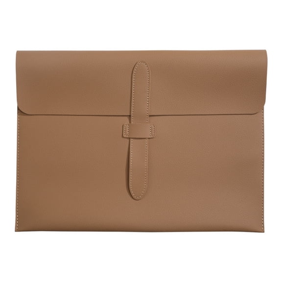 Jesscasday Professional Document Organiser Pouches Leather File Carring Bag Office Supplies