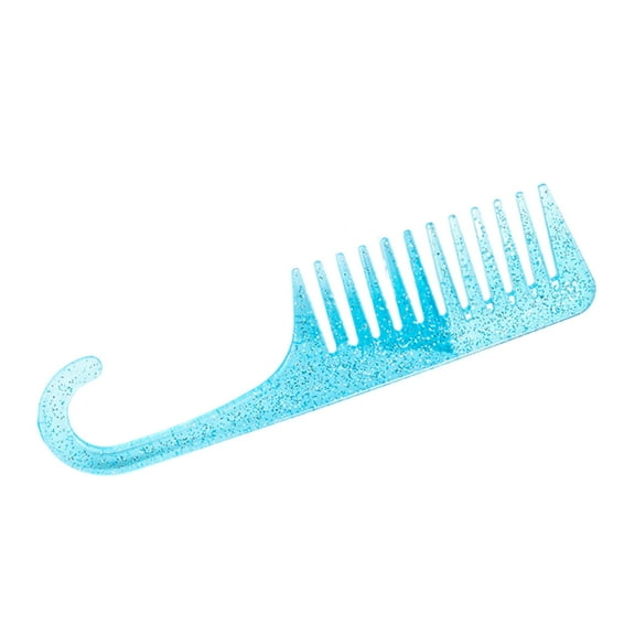 Jesscasday Professional Hair Detangler Wide Teeth Shower Comb for Maneuvering Styling Combs