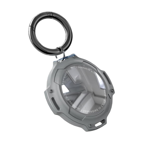 Jesscasday Protective Case Waterproof Holder Keychain Holder for Trackers Full Coverage Shell Clear Protector Case