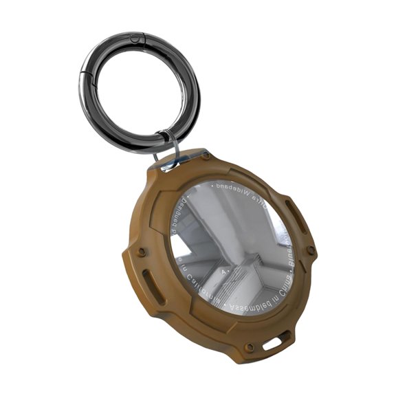 Jesscasday Protective Case Waterproof Holder Keychain Holder for Trackers Full Coverage Shell Clear Protector Case