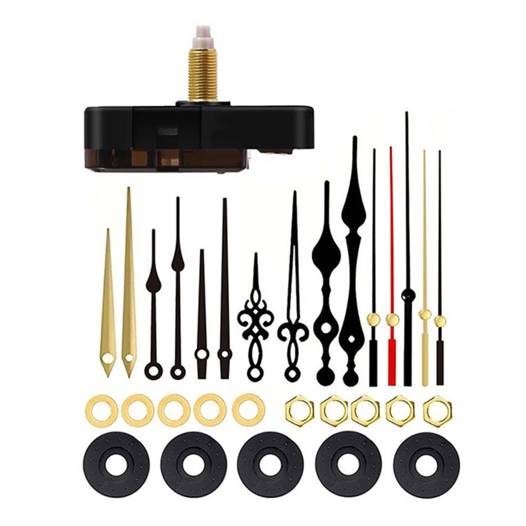 Jesscasday Quartzs Clock Mechanism Kits,Wall Clock Mechanisms Battery ...