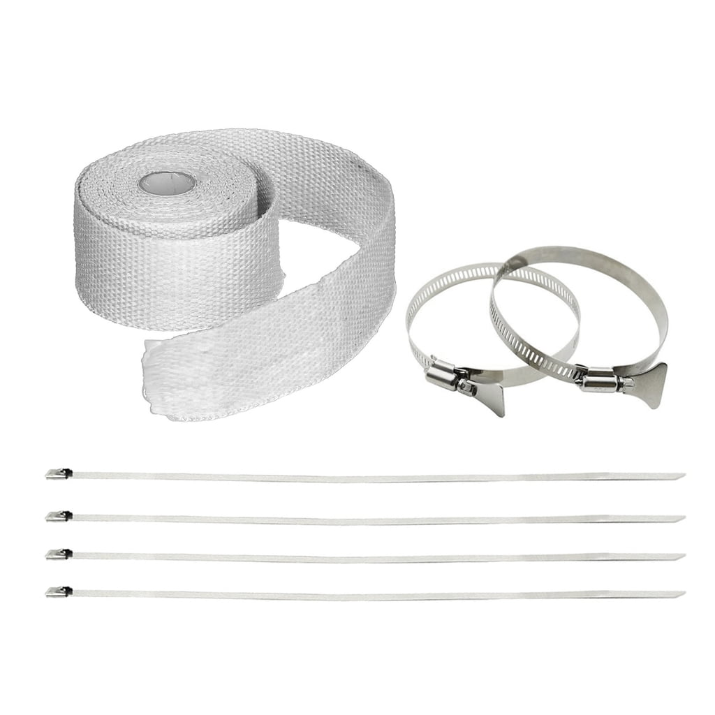 Jesscasday Reinforced Packed Tape Wide Fiberglasses Tape Heat Containment Fiberglasses Pipe