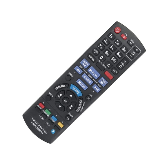 Jesscasday Replacement Remote Control Easy Use Remote for Disc Players and Home Theater