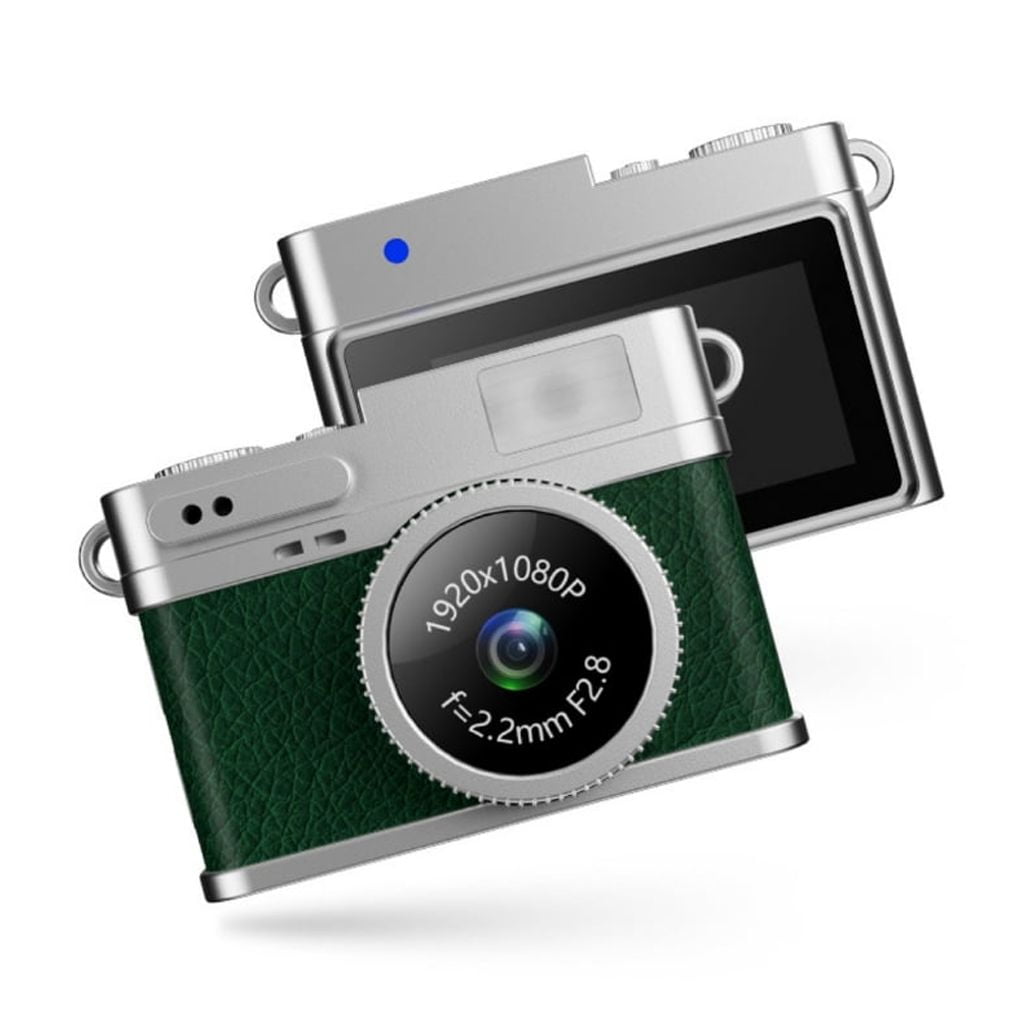 Jesscasday Retro Mini Camera 0.96inch Screen Indoor Home Outdoor 1080P Sports Camera Video Recorder with LED Fill Light Recording